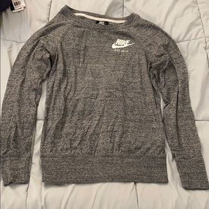 Grey Nike long sleeve